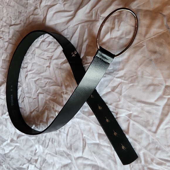 🇨🇦***Tristan Black Genuine Leather Belt/ Made in Canada - Picture 6 of 6